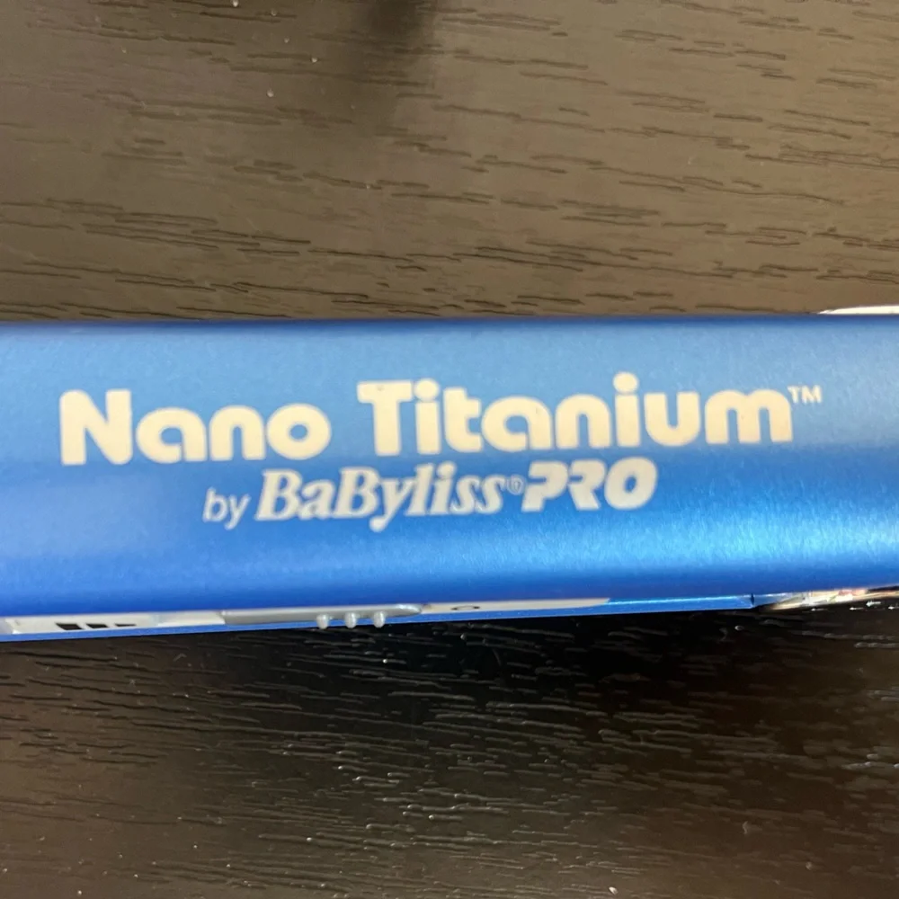 BaBylissPRO Nano Titanium ConiCurl Tapered Curling Iron - Blue/Grey